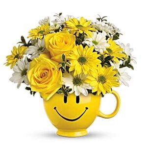 Teleflora Smiley Face Mug